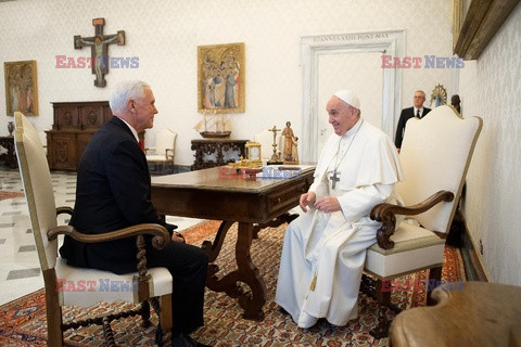 Mike Pence u papieża Franciszka