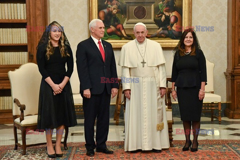 Mike Pence u papieża Franciszka