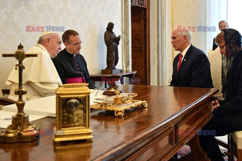 Mike Pence u papieża Franciszka