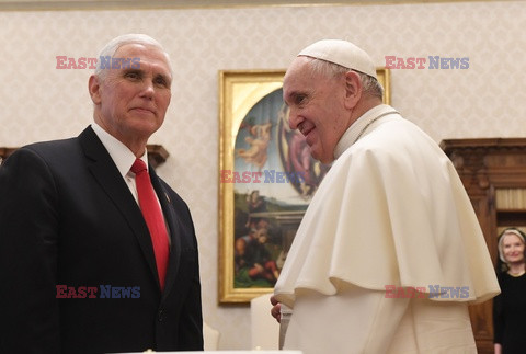 Mike Pence u papieża Franciszka