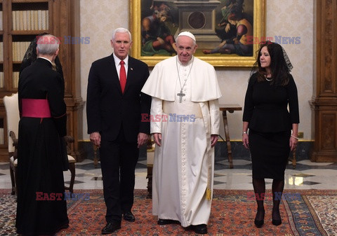 Mike Pence u papieża Franciszka