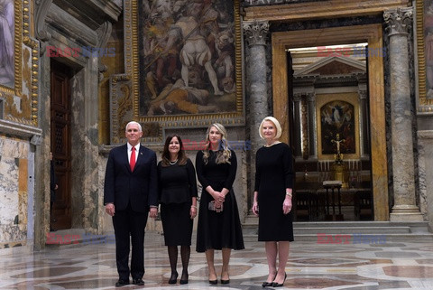 Mike Pence u papieża Franciszka