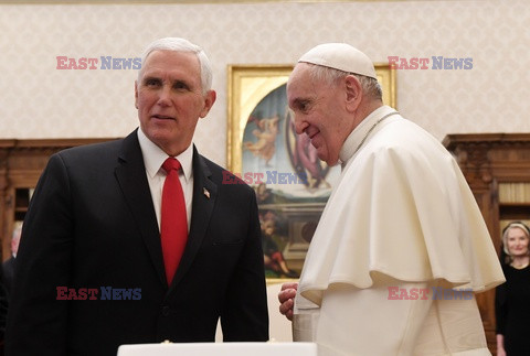 Mike Pence u papieża Franciszka