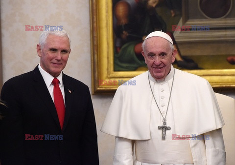 Mike Pence u papieża Franciszka