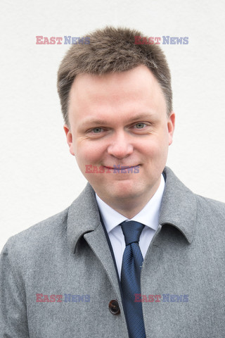 Szymon Hołownia w trasie po kraju