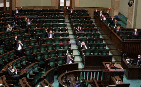 Posiedzenie Sejmu w czasie epidemii