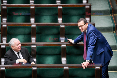 Posiedzenie Sejmu w czasie epidemii