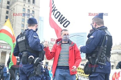 Kolejny protest Strajku Przedsiębiorców