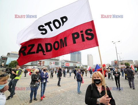 Kolejny protest Strajku Przedsiębiorców