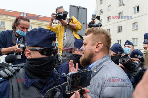 Kolejny protest Strajku Przedsiębiorców