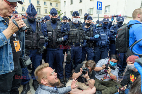 Kolejny protest Strajku Przedsiębiorców