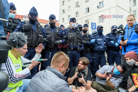 Kolejny protest Strajku Przedsiębiorców