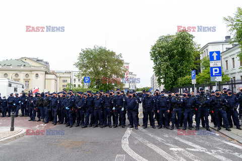 Kolejny protest Strajku Przedsiębiorców