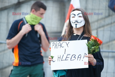 Kolejny protest Strajku Przedsiębiorców