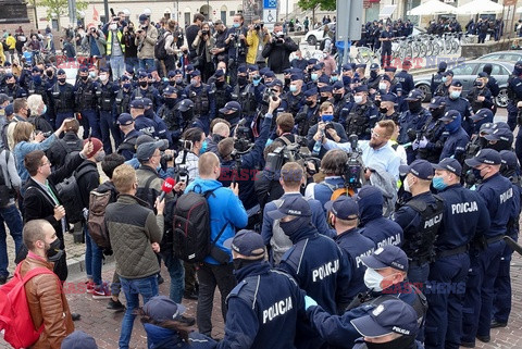 Kolejny protest Strajku Przedsiębiorców