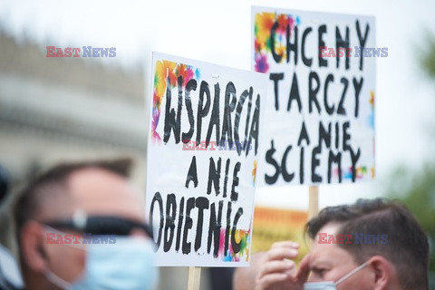 Kolejny protest Strajku Przedsiębiorców