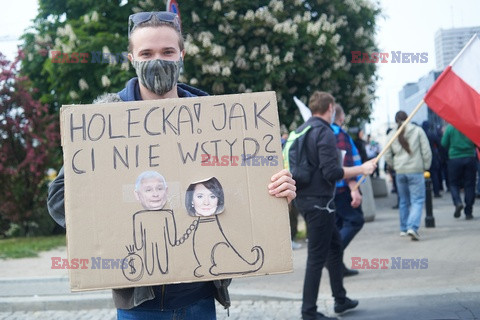 Kolejny protest Strajku Przedsiębiorców