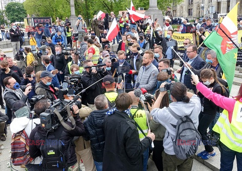 Kolejny protest Strajku Przedsiębiorców