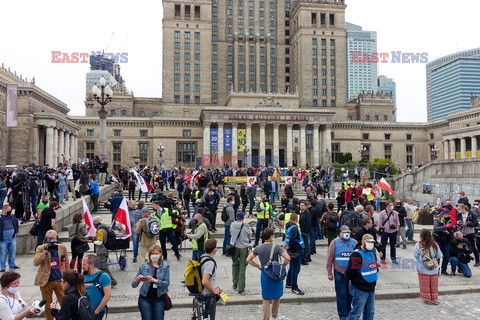 Kolejny protest Strajku Przedsiębiorców