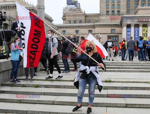 Kolejny protest Strajku Przedsiębiorców