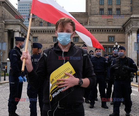 Kolejny protest Strajku Przedsiębiorców