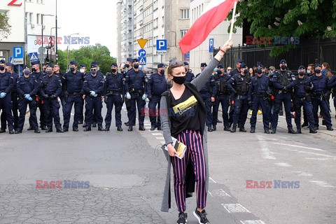 Kolejny protest Strajku Przedsiębiorców