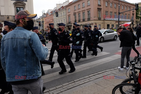 Kolejny protest Strajku Przedsiębiorców