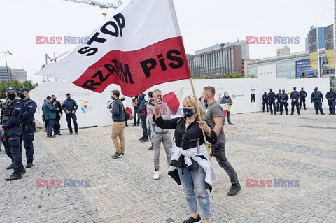 Kolejny protest Strajku Przedsiębiorców