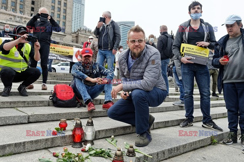 Kolejny protest Strajku Przedsiębiorców