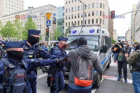 Kolejny protest Strajku Przedsiębiorców