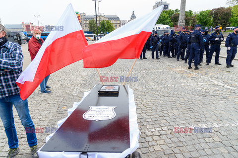 Kolejny protest Strajku Przedsiębiorców