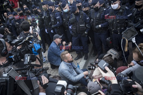 Kolejny protest Strajku Przedsiębiorców