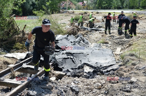 Powódź zniszczyła zabytkową Przeworską Kolej