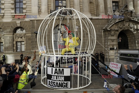 Vivienne Westwood protestuje przeciwko ekstradycji Assange'a