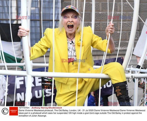 Vivienne Westwood protestuje przeciwko ekstradycji Assange'a