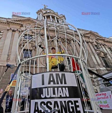 Vivienne Westwood protestuje przeciwko ekstradycji Assange'a