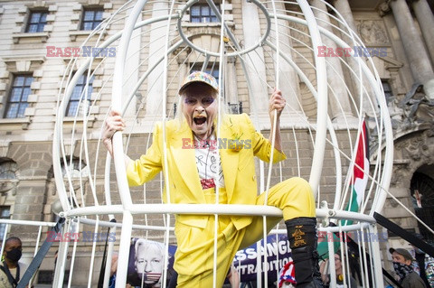 Vivienne Westwood protestuje przeciwko ekstradycji Assange'a