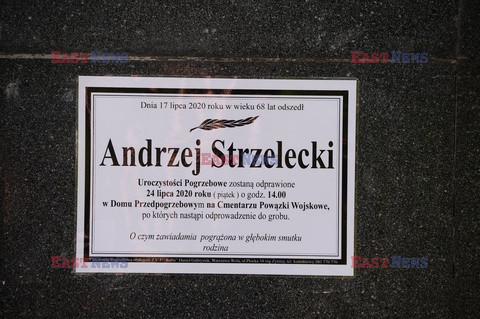 Pogrzeb Andrzeja Strzeleckiego