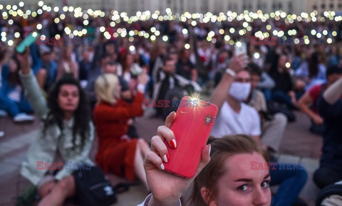 Demonstracje i strajki na Białorusi