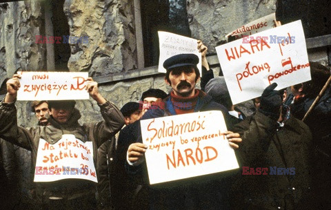 Strajki i demonstracje Solidarności