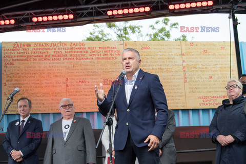 40. rocznica podpisania porozumień sierpniowych w Gdańsku