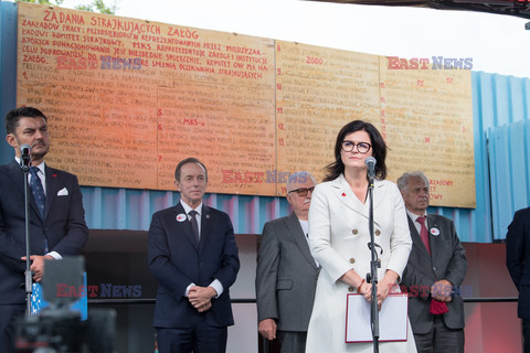 40. rocznica podpisania porozumień sierpniowych w Gdańsku