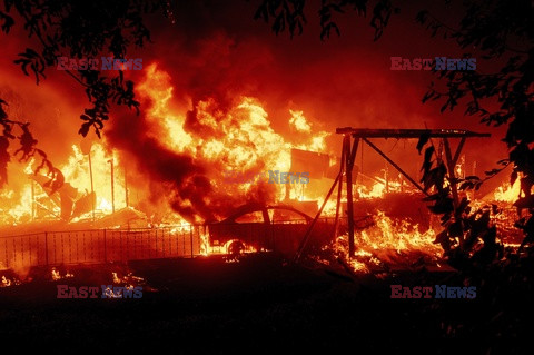 Wielkie pożary w Kalifornii