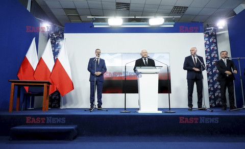 Konferencja liderów Zjednoczonej Prawicy