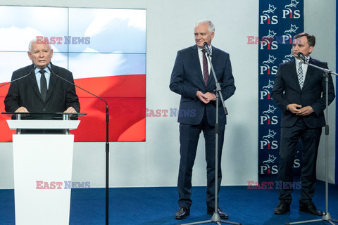 Konferencja liderów Zjednoczonej Prawicy