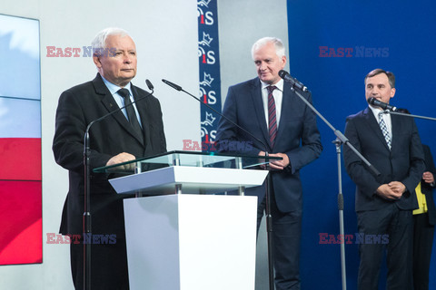 Konferencja liderów Zjednoczonej Prawicy