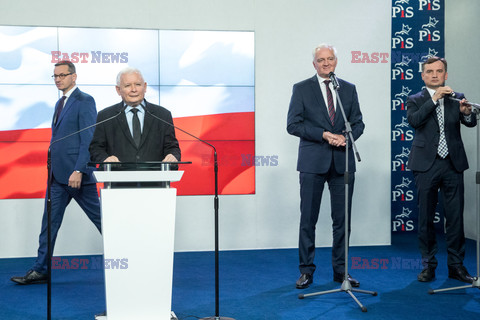 Konferencja liderów Zjednoczonej Prawicy