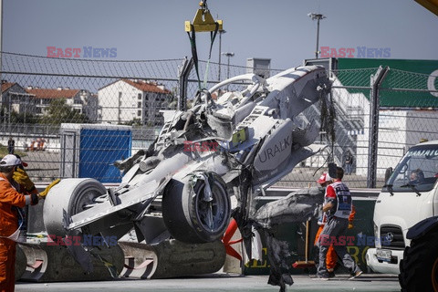Wypadek podczas wyścigu F2 w Soczi