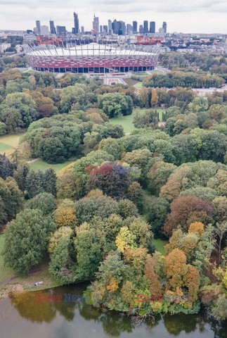 Jesień w warszawskich parkach