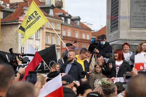 Antycovidowe "Marsze o Wolność"